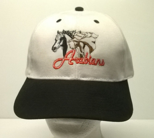 Embroidered Arabian Horse Baseball Cap